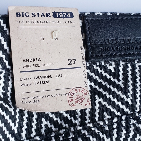 Big star Jean's size 27 - Picture 4 of 4